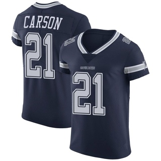 Elite Caelen Carson Men's Dallas Cowboys Team Color Vapor Untouchable Jersey - Navy