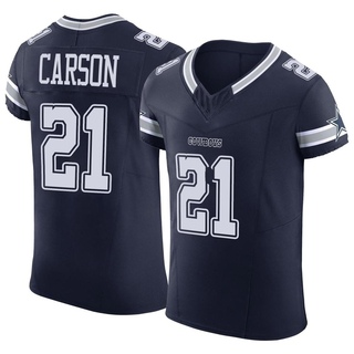 Elite Caelen Carson Men's Dallas Cowboys Vapor F.U.S.E. Jersey - Navy