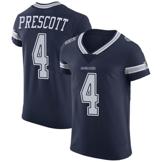 Elite Dak Prescott Men's Dallas Cowboys Team Color Vapor Untouchable Jersey - Navy