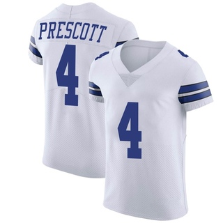 Elite Dak Prescott Men's Dallas Cowboys Vapor Untouchable Jersey - White