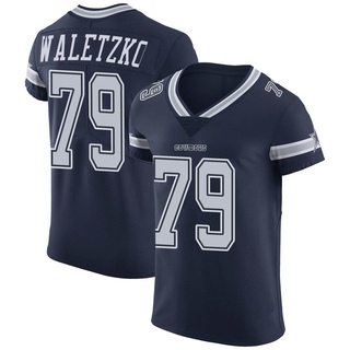 Elite Matt Waletzko Men's Dallas Cowboys Team Color Vapor Untouchable Jersey - Navy