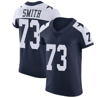 Elite Tyler Smith Men's Dallas Cowboys Alternate Vapor Untouchable Jersey - Navy