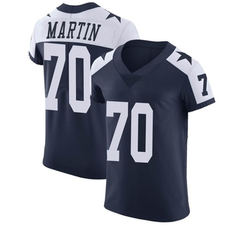 Elite Zack Martin Men's Dallas Cowboys Alternate Vapor Untouchable Jersey - Navy