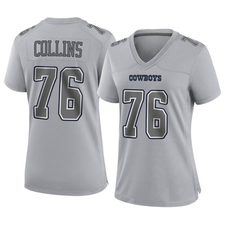 Game Aviante Collins Women's Dallas Cowboys Atmosphere Fashion Jersey - Gray