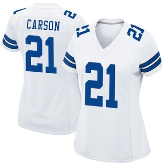 Game Caelen Carson Women's Dallas Cowboys Jersey - White
