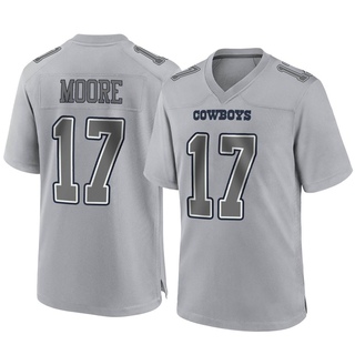 Game Kellen Moore Men's Dallas Cowboys Atmosphere Fashion Jersey - Gray