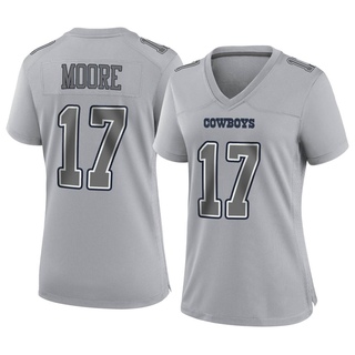 Game Kellen Moore Women's Dallas Cowboys Atmosphere Fashion Jersey - Gray