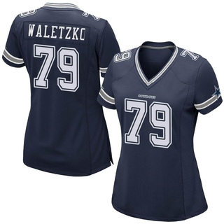 Game Matt Waletzko Women's Dallas Cowboys Team Color Jersey - Navy