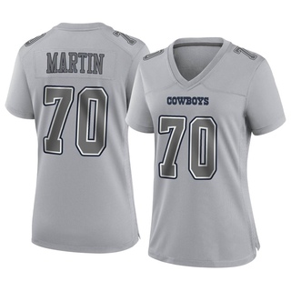 Game Zack Martin Women's Dallas Cowboys Atmosphere Fashion Jersey - Gray