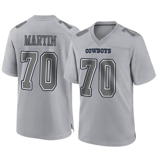 Game Zack Martin Youth Dallas Cowboys Atmosphere Fashion Jersey - Gray