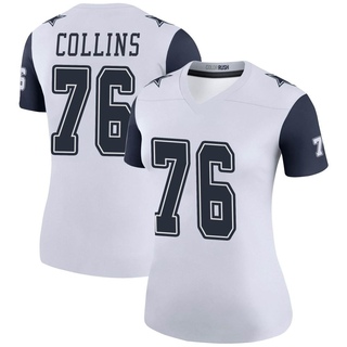 Legend Aviante Collins Women's Dallas Cowboys Color Rush Jersey - White