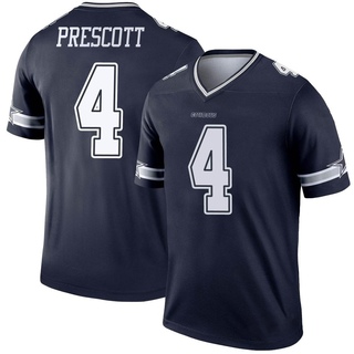 Legend Dak Prescott Men's Dallas Cowboys Jersey - Navy
