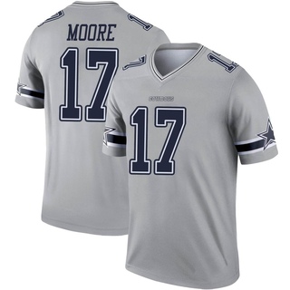Legend Kellen Moore Youth Dallas Cowboys Inverted Jersey - Gray