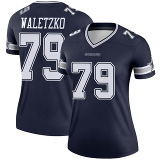 Legend Matt Waletzko Women's Dallas Cowboys Jersey - Navy