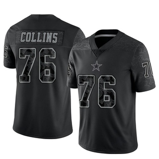 Limited Aviante Collins Men's Dallas Cowboys Reflective Jersey - Black