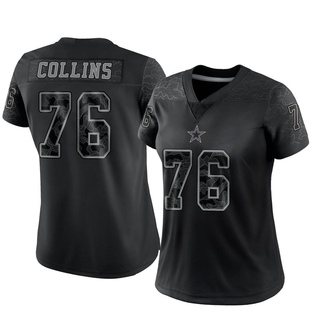 Limited Aviante Collins Women's Dallas Cowboys Reflective Jersey - Black