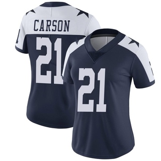 Limited Caelen Carson Women's Dallas Cowboys Alternate Vapor Untouchable Jersey - Navy