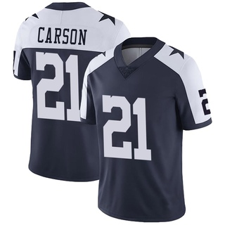 Limited Caelen Carson Youth Dallas Cowboys Alternate Vapor Untouchable Jersey - Navy
