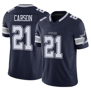 Limited Caelen Carson Youth Dallas Cowboys Vapor F.U.S.E. Jersey - Navy