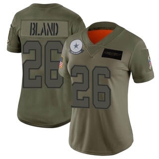 Limited DaRon Bland Women's Dallas Cowboys 2019 Salute to Service Jersey - Camo