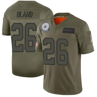 Limited DaRon Bland Youth Dallas Cowboys 2019 Salute to Service Jersey - Camo