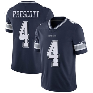 Limited Dak Prescott Men's Dallas Cowboys Team Color Vapor Untouchable Jersey - Navy