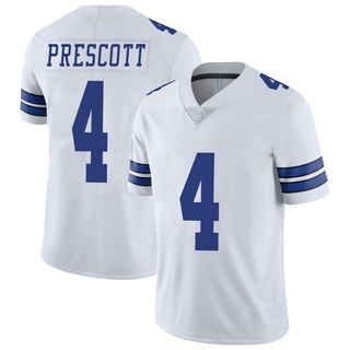 Limited Dak Prescott Men's Dallas Cowboys Vapor Untouchable Jersey - White