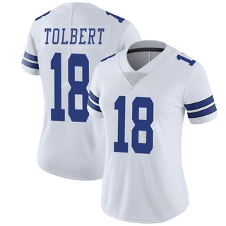 Limited Jalen Tolbert Women's Dallas Cowboys Vapor Untouchable Jersey - White