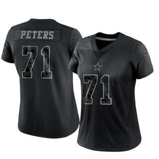 Limited Jason Peters Women's Dallas Cowboys Reflective Jersey - Black