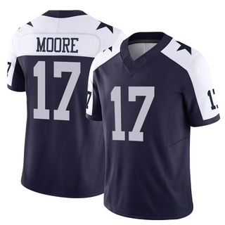Limited Kellen Moore Men's Dallas Cowboys Alternate Vapor F.U.S.E. Jersey - Navy