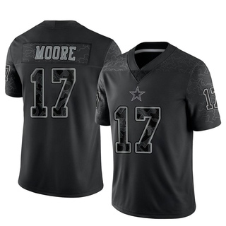 Limited Kellen Moore Men's Dallas Cowboys Reflective Jersey - Black
