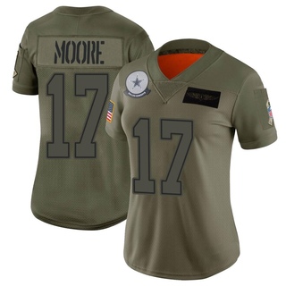 Limited Kellen Moore Women's Dallas Cowboys 2019 Salute to Service Jersey - Camo