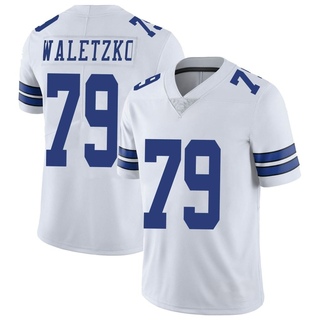 Limited Matt Waletzko Men's Dallas Cowboys Vapor Untouchable Jersey - White