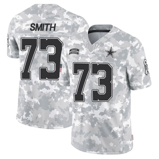 Limited Tyler Smith Men's Dallas Cowboys 2024 Salute to Service Jersey - Arctic Camo