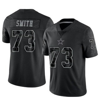 Limited Tyler Smith Men's Dallas Cowboys Reflective Jersey - Black