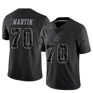 Limited Zack Martin Men's Dallas Cowboys Reflective Jersey - Black